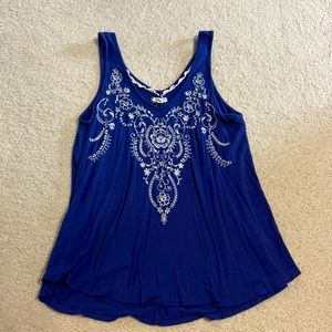Navy blue tank